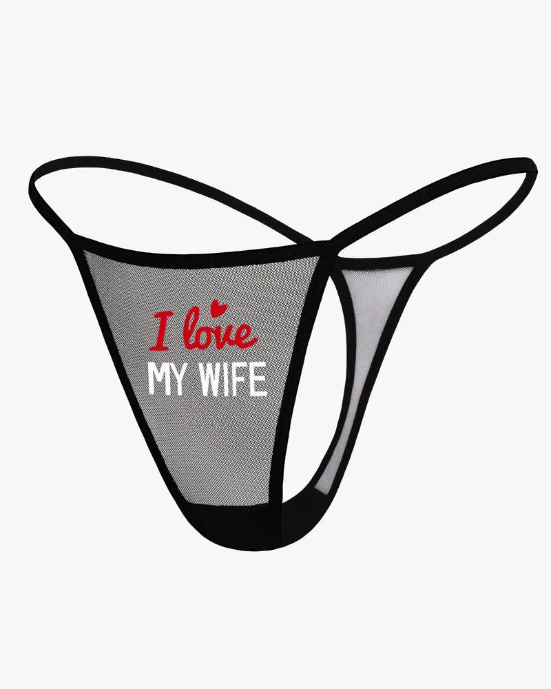 T-back Mesh Panties