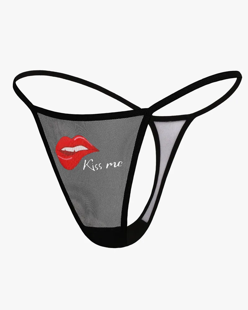 T-back Mesh Panties