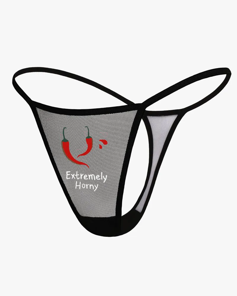 T-back Mesh Panties