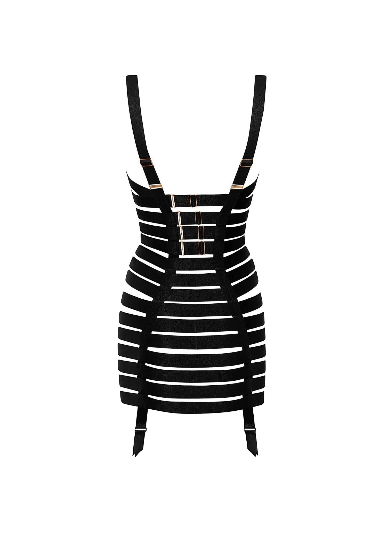Trinity Longline Wired Basque (Black)