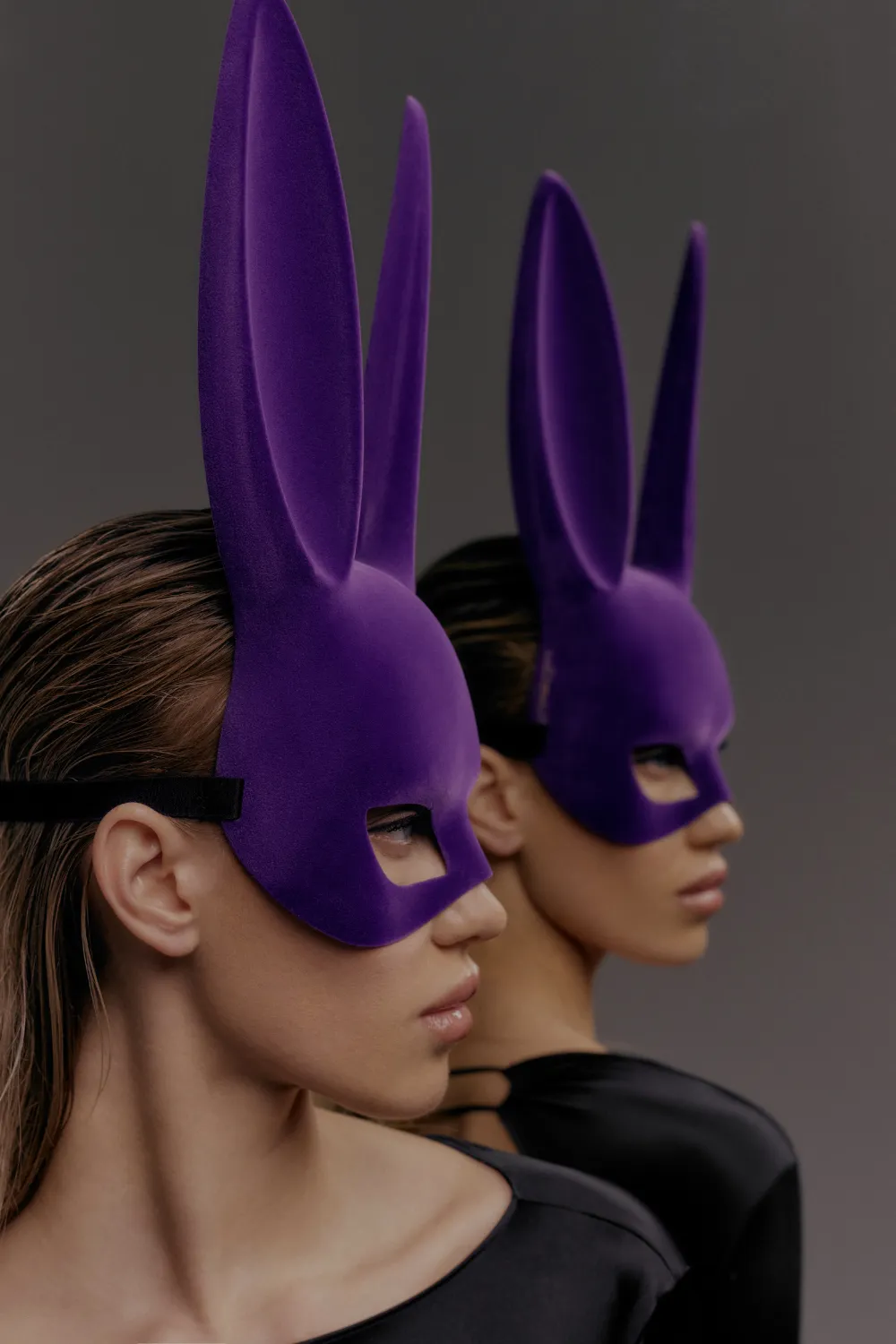 Velvet Bunny Mask