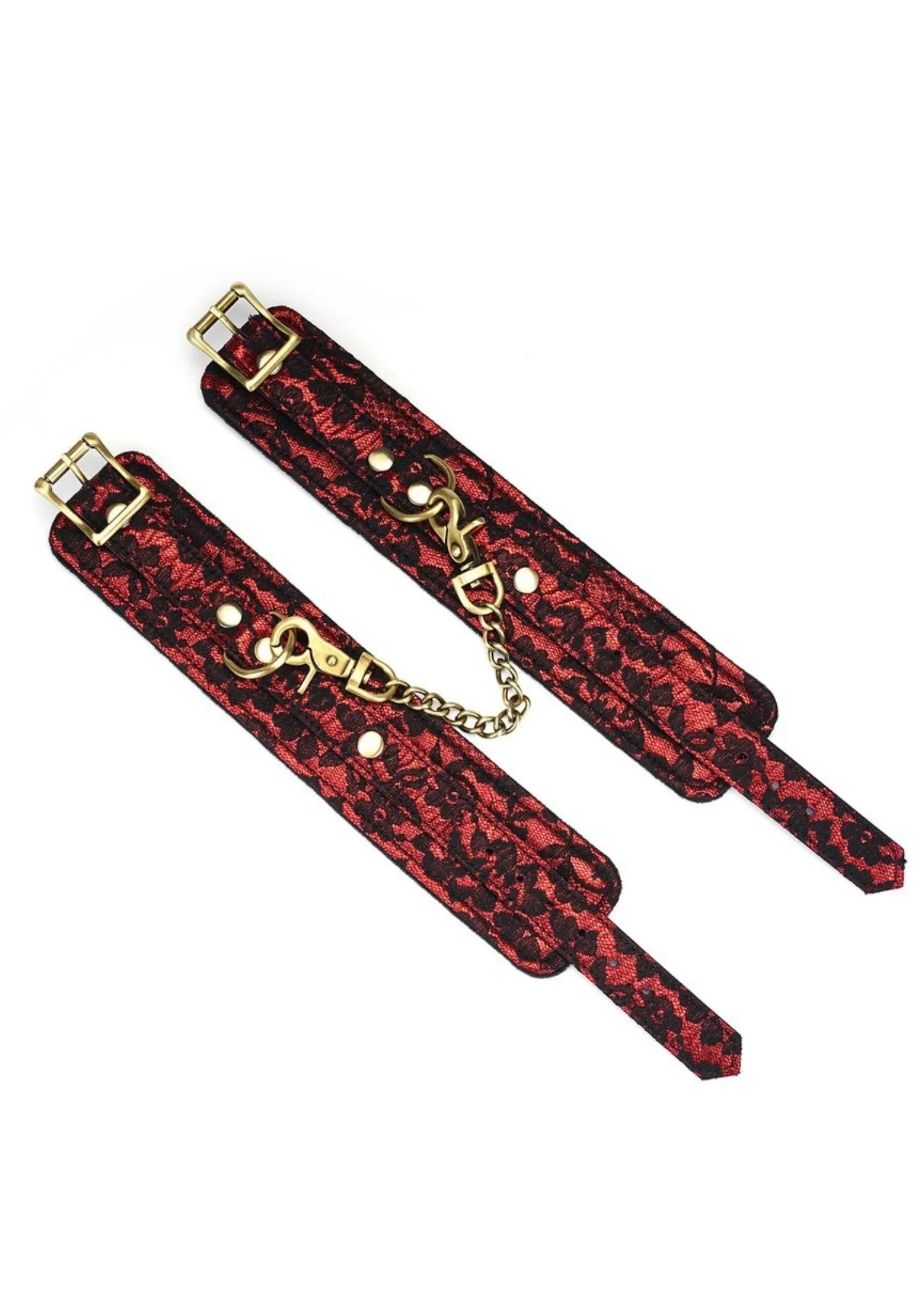 Victorian Garden Lace and Velvet Ankle Cuff
