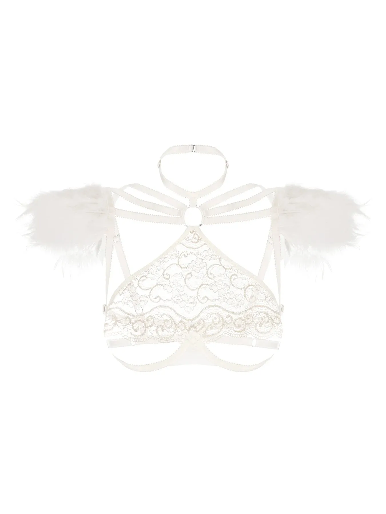 WHITE ANGEL BRA