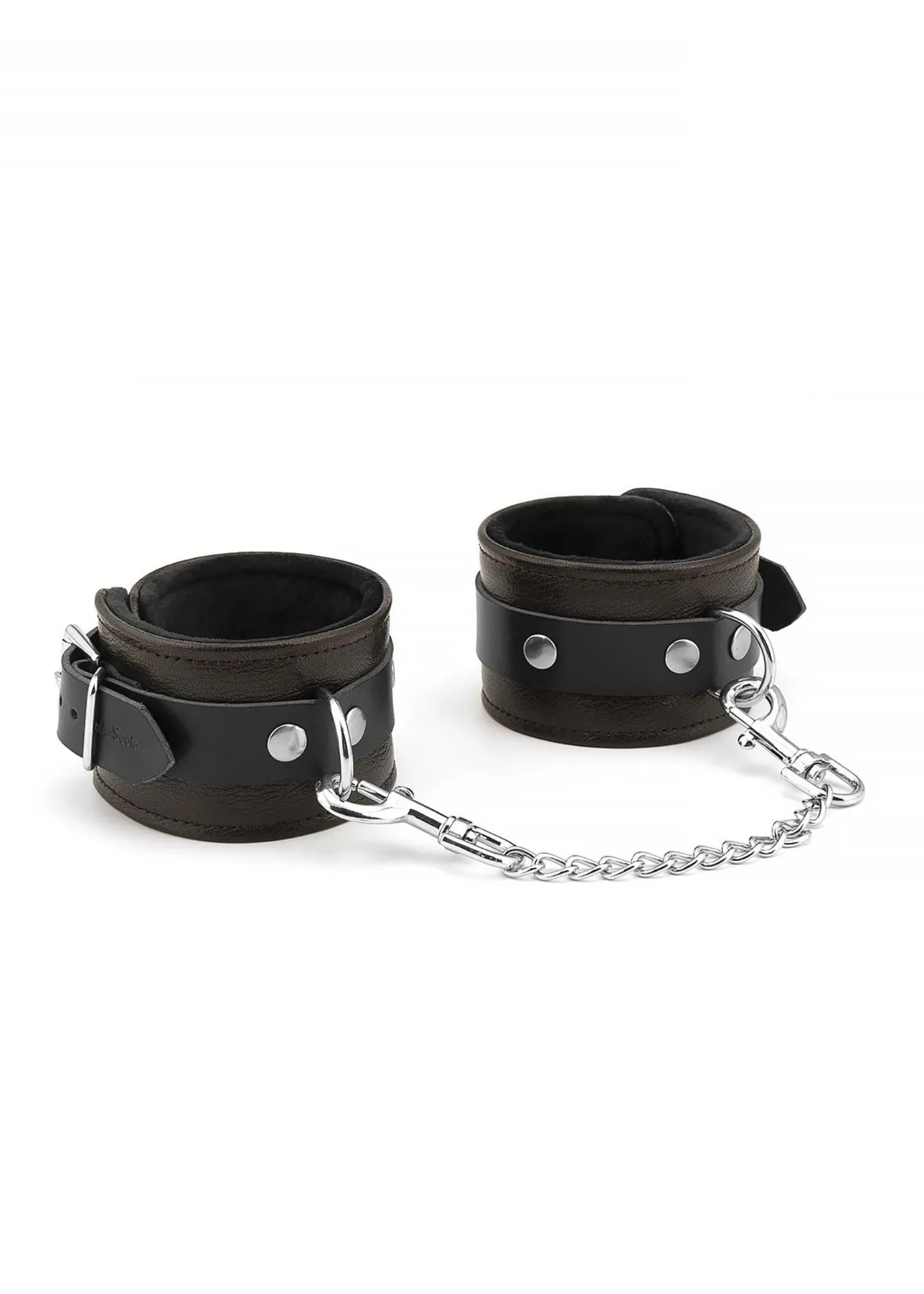 Wild Gent Brown Ankle Cuffs