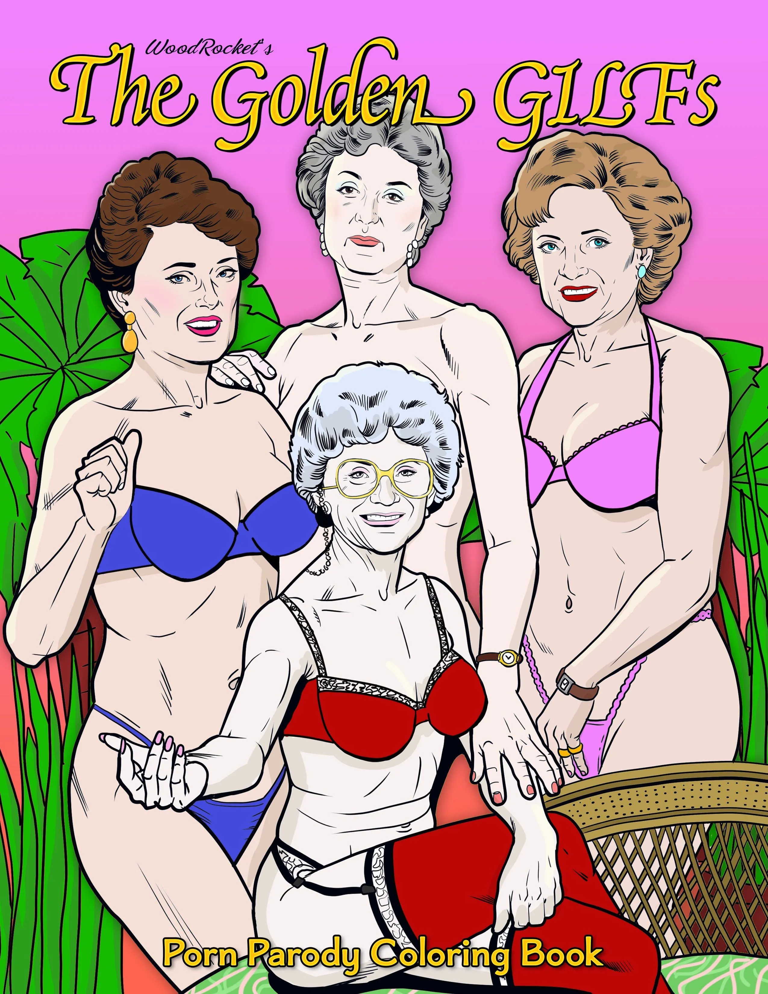 Wood Rocket The Golden Gilfs Coloring Book