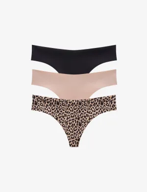 Zero Edge™ No-Show Thong - 3 Pack
