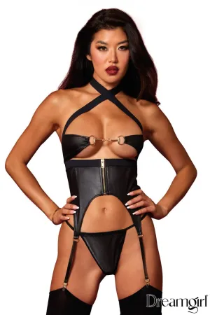 Zipper Garter Slip